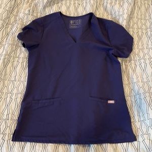 Figs Casma three pocket scrub top